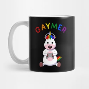 Unicorn LGBT Gaymer Mug